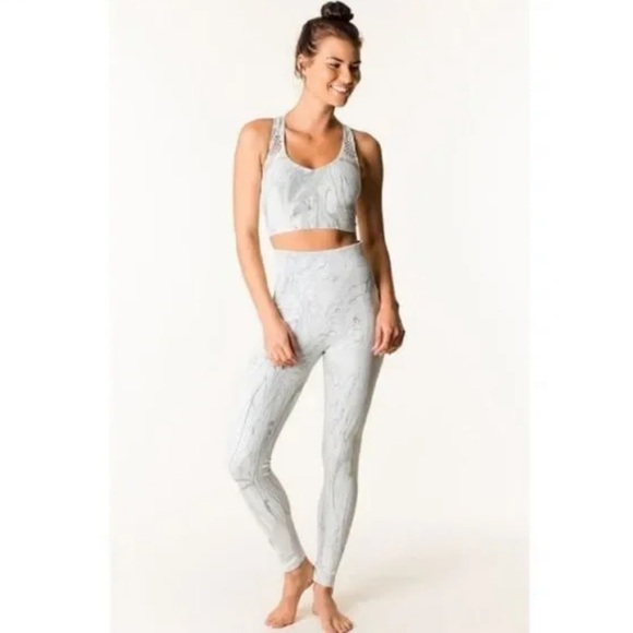 Avocado Seamless Air Marble Leggings High Waist size xs - Picture 1 of 5